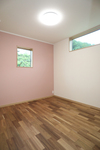子ども室【女の子】×Pink
妹の部屋は女の子らしいピンクの配色ですが、こちらのピンクも淡い色なので空間によく馴染んでます